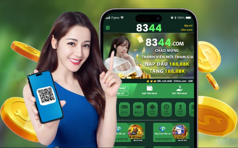 Hình ảnh quảng cáo của tt128 hiển thị nền tảng và các lợi ích